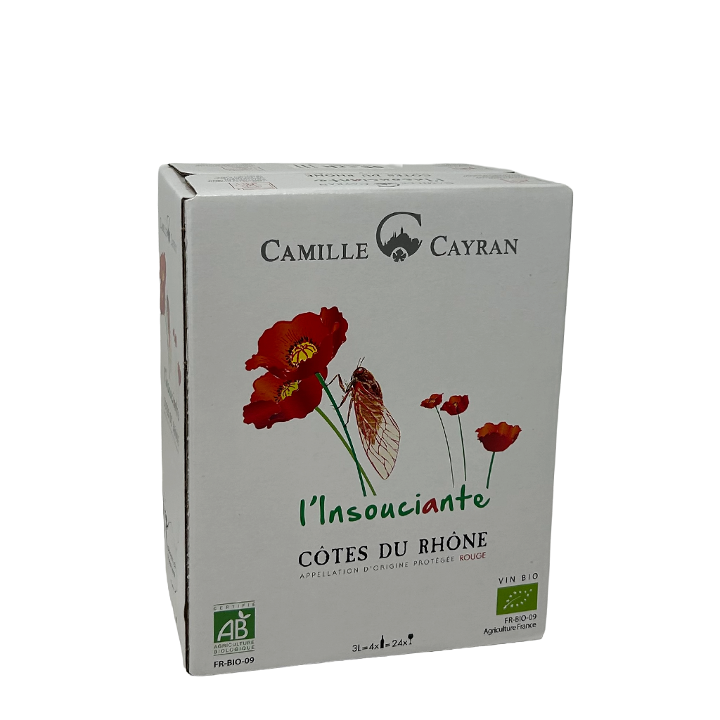BIB Côtes du Rhône - L′Insouicante