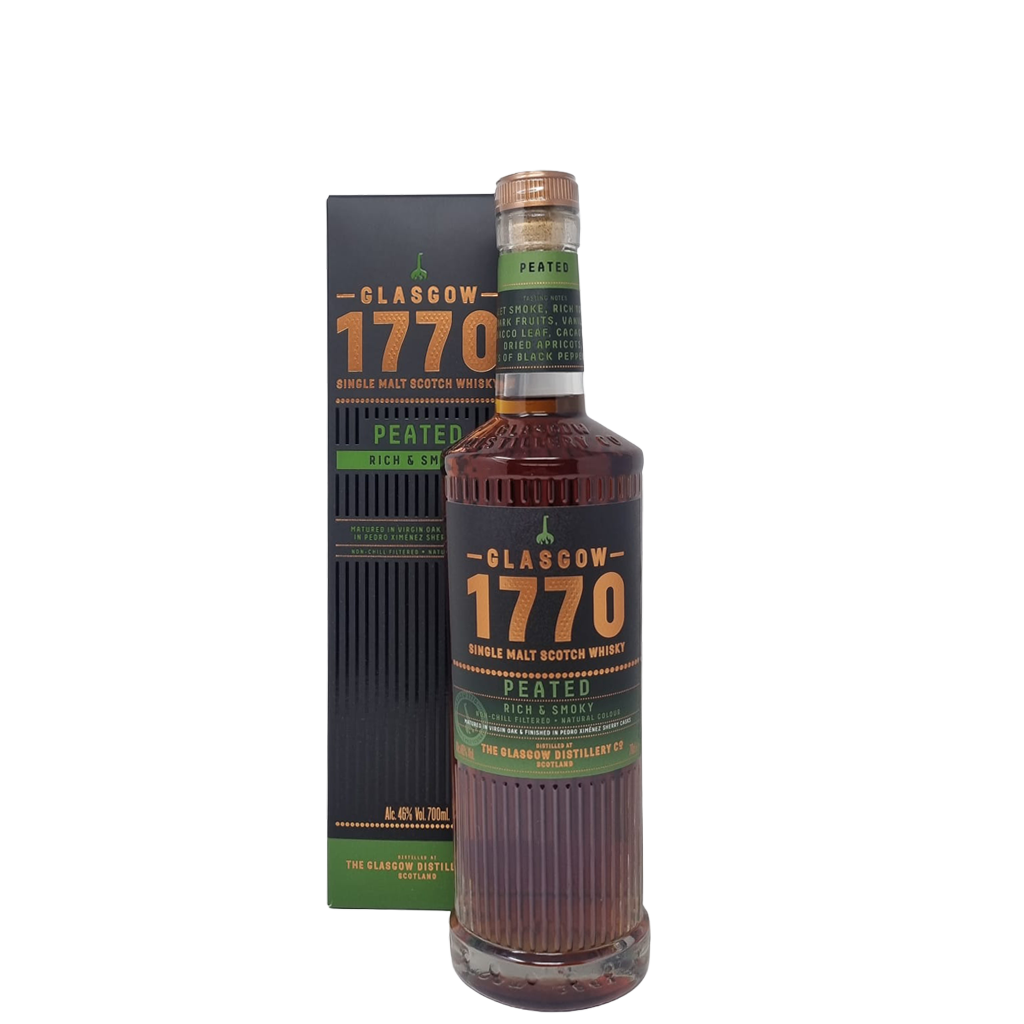 1770 Glasgow Single Malt Scotch Whisky - Peated -
