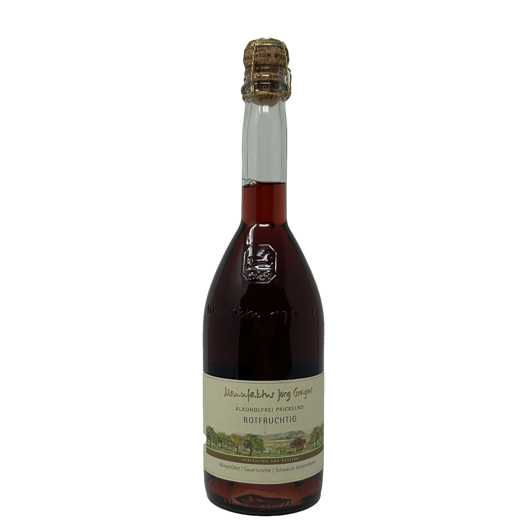 Rotfruchtig - prickelnd alkoholfrei
